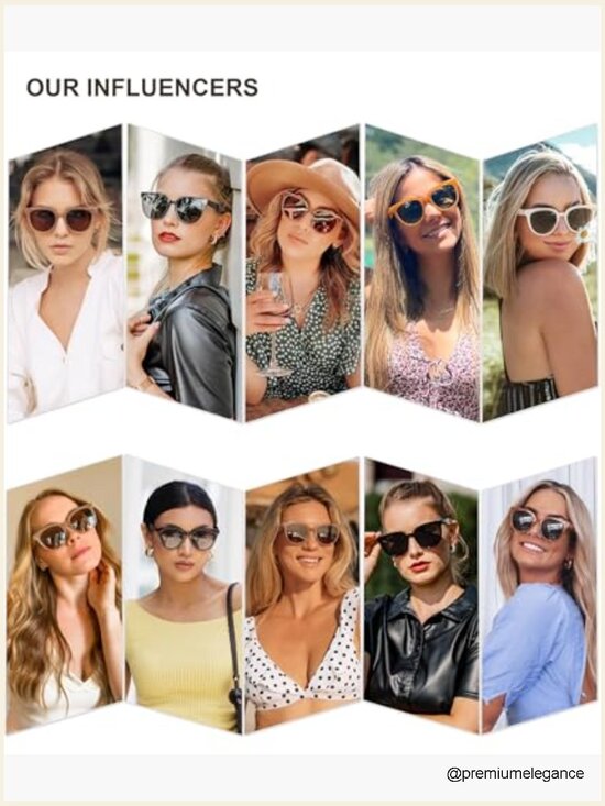 Trendy Cat Eye Polarized Sunglasses for Women UV Protection main image 7